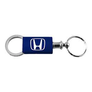 Honda H Keychain & Keyring - Navy Valet