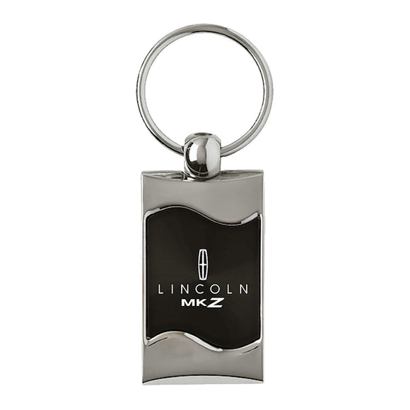Lincoln MKZ Keychain & Keyring - Black Wave