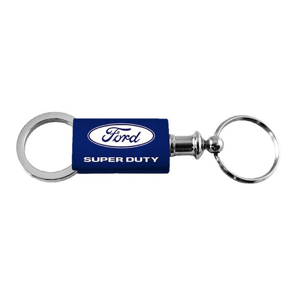 Ford Super Duty Keychain & Keyring - Navy Valet