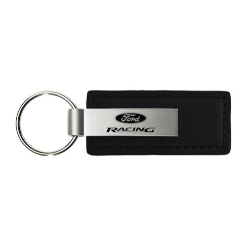 Ford Racing Keychain & Keyring - Premium Leather