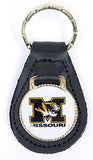 Missouri Tigers Keychain & Keyring - Leather