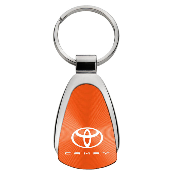 Toyota Camry Keychain & Keyring - Orange Teardrop