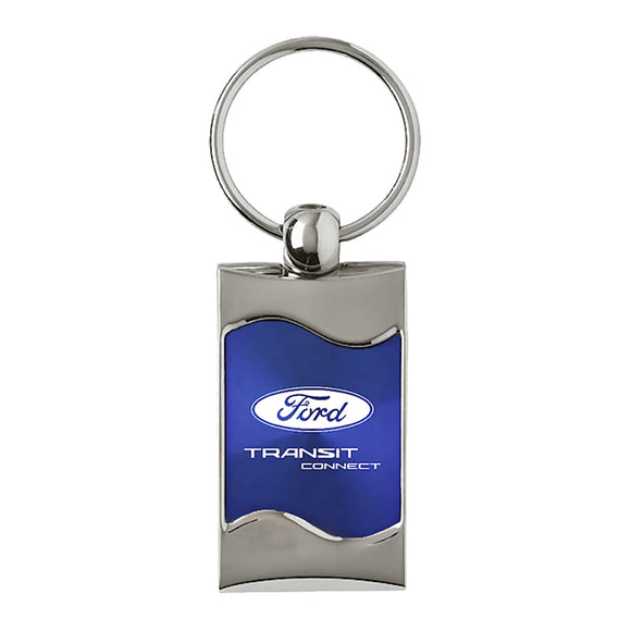 Ford Transit Connect Keychain & Keyring - Blue Wave