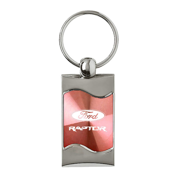 Ford Raptor F-150 Keychain & Keyring - Pink Wave