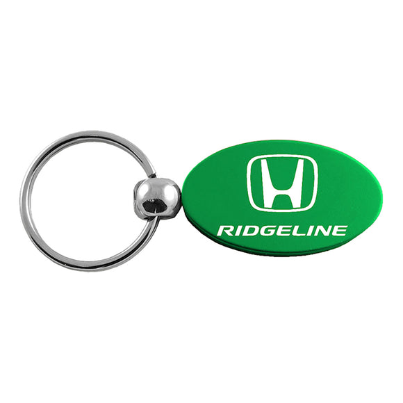 Honda Ridgeline Keychain & Keyring - Green Oval