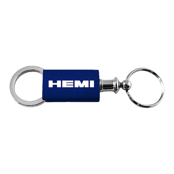 Dodge Hemi Keychain & Keyring - Navy Valet