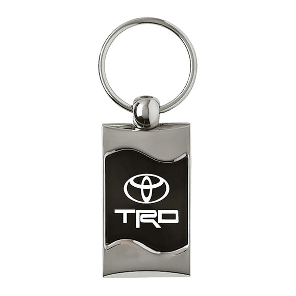 Toyota TRD Keychain & Keyring - Black Wave