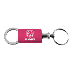 Dodge Ram Keychain & Keyring - Pink Valet