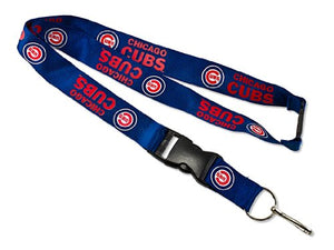 Chicago Cubs MLB Lanyard Keychain & Keyring