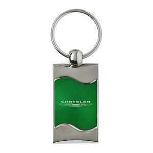 Chrysler Keychain & Keyring - Green Wave