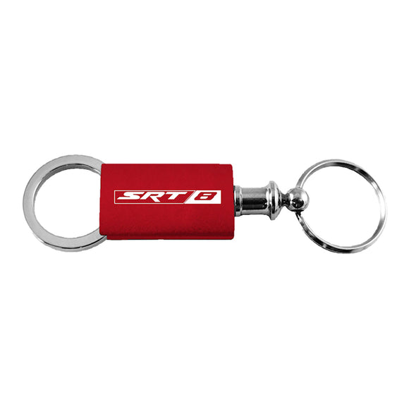Dodge SRT-8 Keychain & Keyring - Red Valet