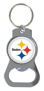 Pittsburgh Steelers Keychain & Keyring - Bottle Opener