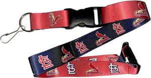 St. Louis Cardinals MLB Reversible Lanyard Keychain & Keyring