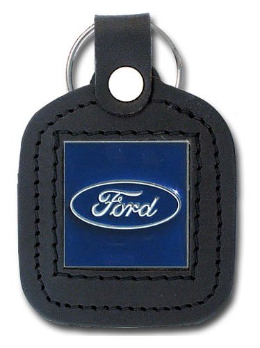 Ford Keychain & Keyring - Square Leather