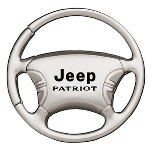 Jeep Patriot Keychain & Keyring - Steering Wheel