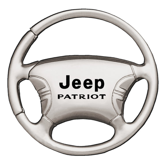 Jeep Patriot Keychain & Keyring - Steering Wheel